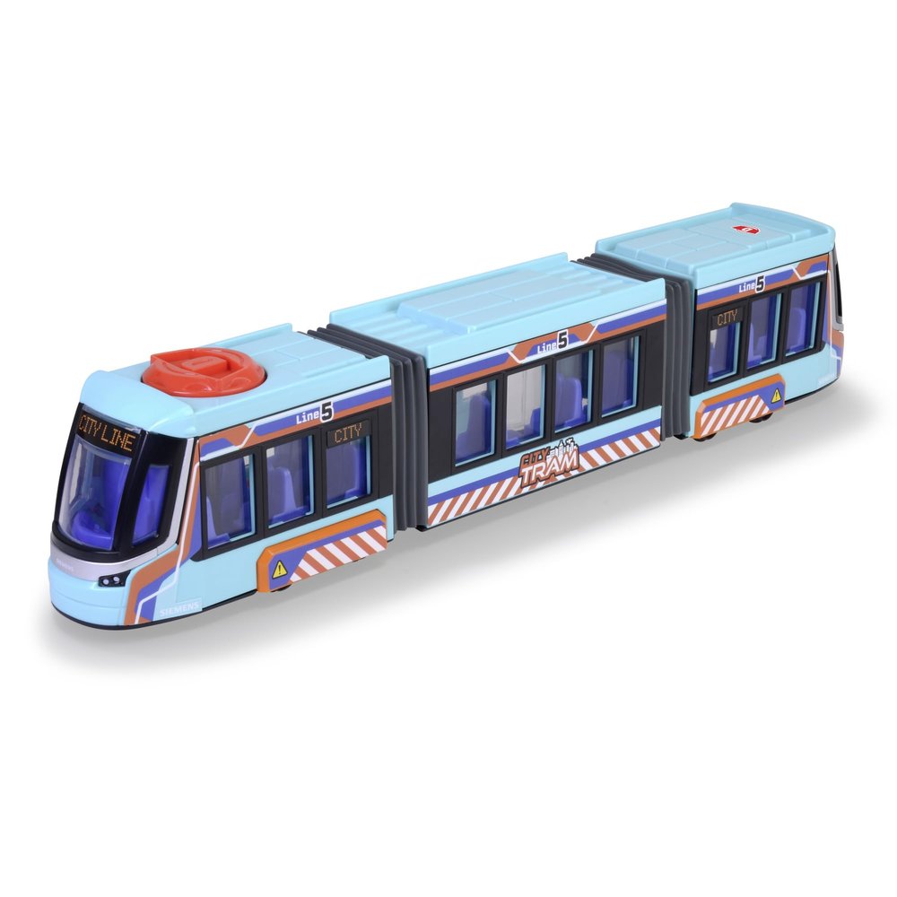Dickie 203747016 Tram Siemens Avenio Freewheeling Vehicle 42 cm Children's Toy with Opening Doors