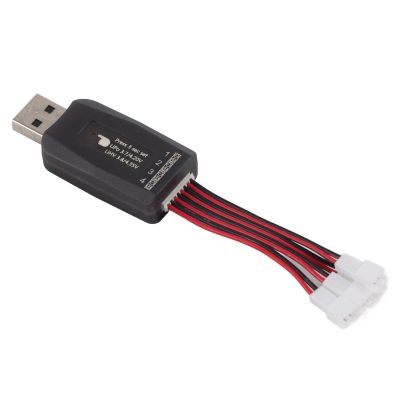 Luqeeg CX405 4CH Micro USB Battery Charger for 3.7V LiHV 3.8V Battery for RC Helicopter
