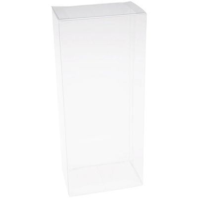 Plymor Clear Folding Action Figure Storage / Display Protector Box, 3" W x 2" D x 7" H, fits 6" Figures