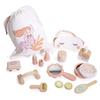 Tender Leaf Toys - Spa Retreat Set - 20 Piece Pretend Play Wood Pamper Set with Drawstring Bag - Develops Social and Language Skills - Age 3+ view 3