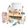 Tender Leaf Toys - Hair Salon - 21 Piece Pretend Play Wooden Hair Cutting Kit, Hairdresser Kit, Hair Styling Set with Tilting Mirror - Encourages Role-Play, Story Invention in Boys and Girls - Age 3+ view 1