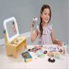Tender Leaf Toys - Hair Salon - 21 Piece Pretend Play Wooden Hair Cutting Kit, Hairdresser Kit, Hair Styling Set with Tilting Mirror - Encourages Role-Play, Story Invention in Boys and Girls - Age 3+ view 4