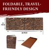 DND DM Screen 5e - D&D Dungeon Master Screen 3D Faux Leather with Customizable Inserts - Dungeons and Dragons GM / Game Master Accessories Gift for Man or Woman. Hide Your Dice Rolls, Maps & Books view 4