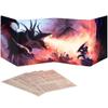 DND DM Screen 5e - D&D Dungeon Master Screen Full Color Print with Customizable Inserts - Dungeons and Dragons GM / Game Master Accessories Gift for Man or Woman. Hide Your Dice Rolls, Maps & Books. view 1