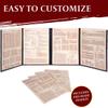DND DM Screen 5e - D&D Dungeon Master Screen Full Color Print with Customizable Inserts - Dungeons and Dragons GM / Game Master Accessories Gift for Man or Woman. Hide Your Dice Rolls, Maps & Books. view 3