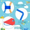 Woanger 2 Sets of Hopscotch Outdoor Squares 20 Pcs Hopscotch Ring Game with 30 Pcs Connectors Outdoor Indoor Obstacle Course for Kids Playground Agility Training(Hoop, Square,11 Inch, 15 Inch) view 3