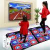 Dance Mat for Kids and Adults, Musical Electronic Dance Mats, Double User Folding Dancing Mat Dance Step Pad Non Slip Yoga Game Blanket with Handle for Boys & Girls view 2