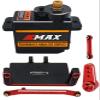 HOPLEX RC Servo EMAX Steering Servo with Servo Mount Bracket and Arm and Steering Link Set for RC Car Boat Model Parts Axial SCX24 Upgrade Parts(Red) view 1