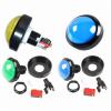 1PCS Arcade Button 5 Colors LED Light Lamp 60MM Convexity Big Round Arcade Video Game Player Push Button Switch(Green) view 4