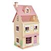 Tender Leaf Toys - Foxtail Villa - Beautiful Mid-Sized Wooden Town-Style Doll House with Starter Furniture Set - Miniature Play - Encourages Role-Play and Story Invention in Boys and Girls - Age 3+ view 2