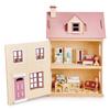 Tender Leaf Toys - Foxtail Villa - Beautiful Mid-Sized Wooden Town-Style Doll House with Starter Furniture Set - Miniature Play - Encourages Role-Play and Story Invention in Boys and Girls - Age 3+ view 3