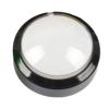 1PCS Arcade Button 5 Colors LED Light Lamp 60MM Convexity Big Round Arcade Video Game Player Push Button Switch(White) view 1