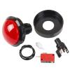 1PCS Arcade Button 5 Colors LED Light Lamp 60MM Convexity Big Round Arcade Video Game Player Push Button Switch(White) view 3