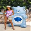 FUN.COM Grumpy Bear Pool Floaty Standard view 3