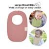 8-Pack Organic Baby Bibs for Boys, Girls - Soft Cotton Drooling and Teething Bibs for Baby Girl & Boy, Extra Absorbent, Easy to Clean & Put On for Toddler, Newborn, Infant 0-24 Months (Boho) view 2