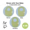 8-Pack Organic Baby Bibs for Boys, Girls - Soft Cotton Drooling and Teething Bibs for Baby Girl & Boy, Extra Absorbent, Easy to Clean & Put On for Toddler, Newborn, Infant 0-24 Months (Boho) view 4