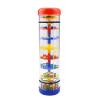 Rainmaker Baby Rain Stick Toys for Kids: 8 inch Rainstick Sensory Rattle Toys for Babies,Shaker Rainfall Tubes Musical Instrument -Red view 1
