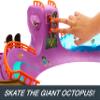 Hot Wheels Skate Octopus Skatepark Playset with Tony Hawk Fingerboard & Pair of Removable Skate Shoes, Includes Storage view 3