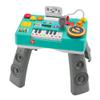 Fisher-Price My Laugh & Play DJ Activity Table | Baby Activity Table Light and Musical, Version: English, UK; Italian; Portuguese; Spanish, Castilian, HRB60 view 1