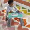 Fisher-Price My Laugh & Play DJ Activity Table | Baby Activity Table Light and Musical, Version: English, UK; Italian; Portuguese; Spanish, Castilian, HRB60 view 2