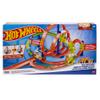 Hot Wheels Toy Car Track Set Action Epic Crash Dash with 1:64 Scale Vehicle & 5 Action Zones, Powered by Motorized Booster (Amazon Exclusive) view 1