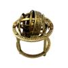 Antique Brass Engraved Armillary Sphere Astrolabe Maritime Nautical Antique Arrow World Astrolabe Zodiac Decor Table Desktop Home & Office Decor By NEXUS CENTER view 1