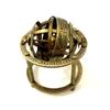 Antique Brass Engraved Armillary Sphere Astrolabe Maritime Nautical Antique Arrow World Astrolabe Zodiac Decor Table Desktop Home & Office Decor By NEXUS CENTER view 2