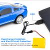 BDTCTK Remote Control 1/24 Ford Mustang Shelby GT500 RC Model Car, Toys for 6+ Kids and Adults Blue view 3