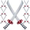 Deekin Ninja Inflatable Sword Ninja Samurai Inflatable Swords Katana Toy Blow up Samurai Toy Costume Accessories for Girls and Boys Birthday Theme Party(24 Pcs) view 1
