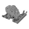 GTHELE Aluminum Chassis Skid Plate&Transmission Housing Set for Axial UTB18 Capra 4WD 1/18 Trail Buggy Upgrade Part (Titanium) view 2