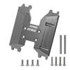 GTHELE Aluminum Chassis Skid Plate&Transmission Housing Set for Axial UTB18 Capra 4WD 1/18 Trail Buggy Upgrade Part (Titanium) view 3