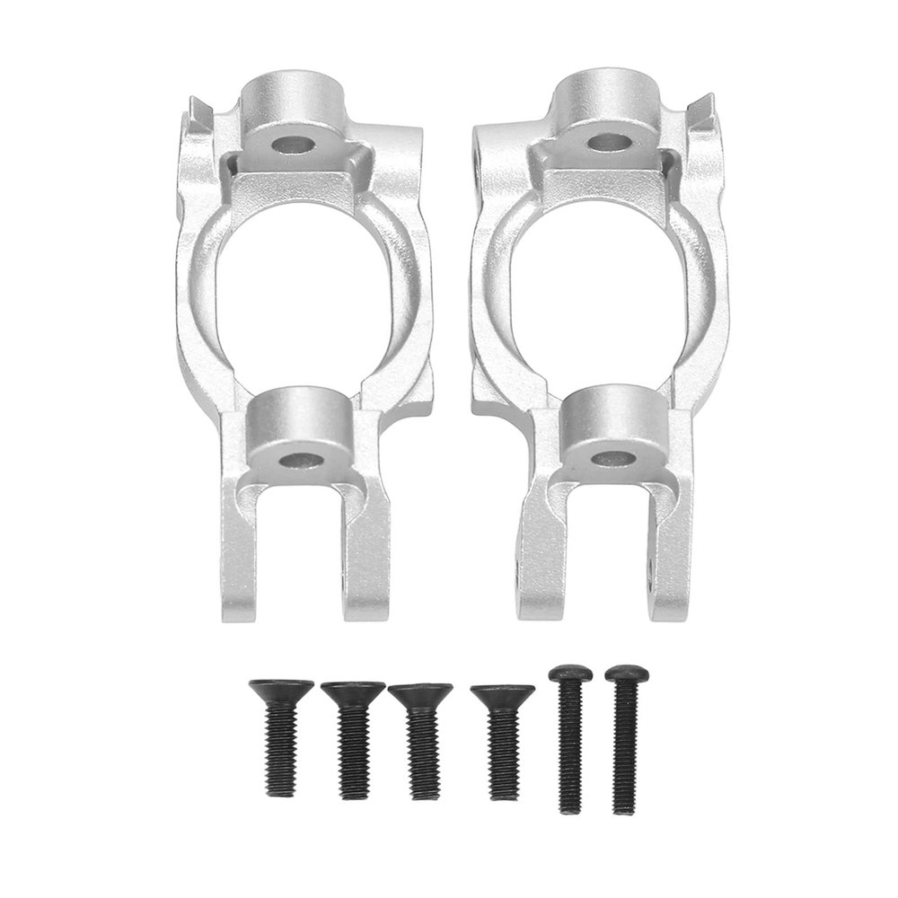 2Pcs Aluminium Alloy Caster Blocks C Hub for LOSI Hammer Rey Rock Rey 1/10 RC Car Replacement Parts(Money)