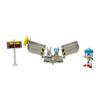 Sonic The Hedgehog 2.5" Level Clear Diorama with Sonic, flicky & Pocky view 3