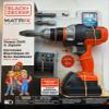 BLACK+DECKER Matrix Jr Power Drill & Jigsaw Kids Tool Play Toy  Forward & Reverse Drilling Action view 1