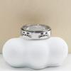LuckyAmor Anxiety Ring for Women Spinner Rings:Rotating Rings Stainless Steel 6mm Moon Star Anxiety for Men Band Jewelry Gift for Women Size 6 7 8 9 10 view 4