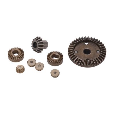 8Pcs RC Car Differential Gear, Aluminum Alloy Differential Gear Set RC Crawler Fittings for WL 1/18 A959 A979 A969