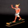 Amazing Egyptian Statue of King Tutankhamun Fisherman Hand Painted Replica Statue Made in Egypt. view 1