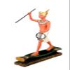 Amazing Egyptian Statue of King Tutankhamun Fisherman Hand Painted Replica Statue Made in Egypt. view 3