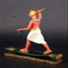 Amazing Egyptian Statue of King Tutankhamun Fisherman Hand Painted Replica Statue Made in Egypt. view 4