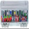 New York City Metro Subway with Latino Union Jack Graffiti 7" Diecast Model 1:100 Scale view 2