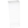 Plymor Clear Folding Action Figure Storage / Display Protector Box, 1.75" W x 1.25" D x 4.5" H, fits 3.75" Figures, 2-Pack view 1