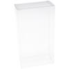Plymor Clear Folding Action Figure Storage / Display Protector Box, 3.5" W x 2" D x 6.25" H, fits 5" - 5.75" Dolls or Figures, 100-Pack view 1