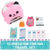 Gabbys Dollhouse, Gabby Girl On-The-Go Travel Set, Pretend Play Travel Toys, Toy Passport, Toy Phone and Compass Charm, Kids Toys for Girls & Boys 3+ view 4