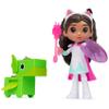 Gabby's Dollhouse, Knight Gabby Toy Figure Set with Surprise Toy and Mini Dragon Pal, Kids Toys for Girls & Boys Ages 3 and Up view 1