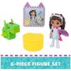 Gabby's Dollhouse, Knight Gabby Toy Figure Set with Surprise Toy and Mini Dragon Pal, Kids Toys for Girls & Boys Ages 3 and Up view 3