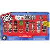Tech Deck, 25th Anniversary 8-Pack Fingerboards with Exclusive Figure, Collectible and Customisable Mini Skateboards, Kids Toys for Ages 6 and up view 1
