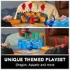 Bakugan Training Set with Titanium Dragonoid, Dragon Clan Themed, Customizable Action Figure, Trading Cards, and Playset, Kids Toys for Boys and Girls 6 and up view 3