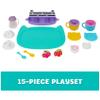 Gabby's Dollhouse, Sprinkle Party Sweet Treat Set, Pretend Play Kitchen Hot Cocoa Party Set with Fruit & Sprinkles, Kids Toys for Girls and Boys 3+ view 2
