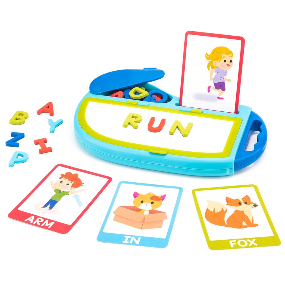 Educational Insights AlphaMagnets GO! Spelling Activity Set, 73 Pieces, Gift for Toddlers Ages 4+