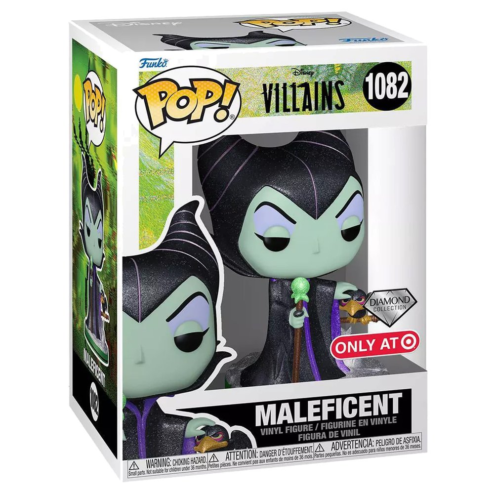 Pop! Disney Villains Maleficent Diamond Collection Exclusive